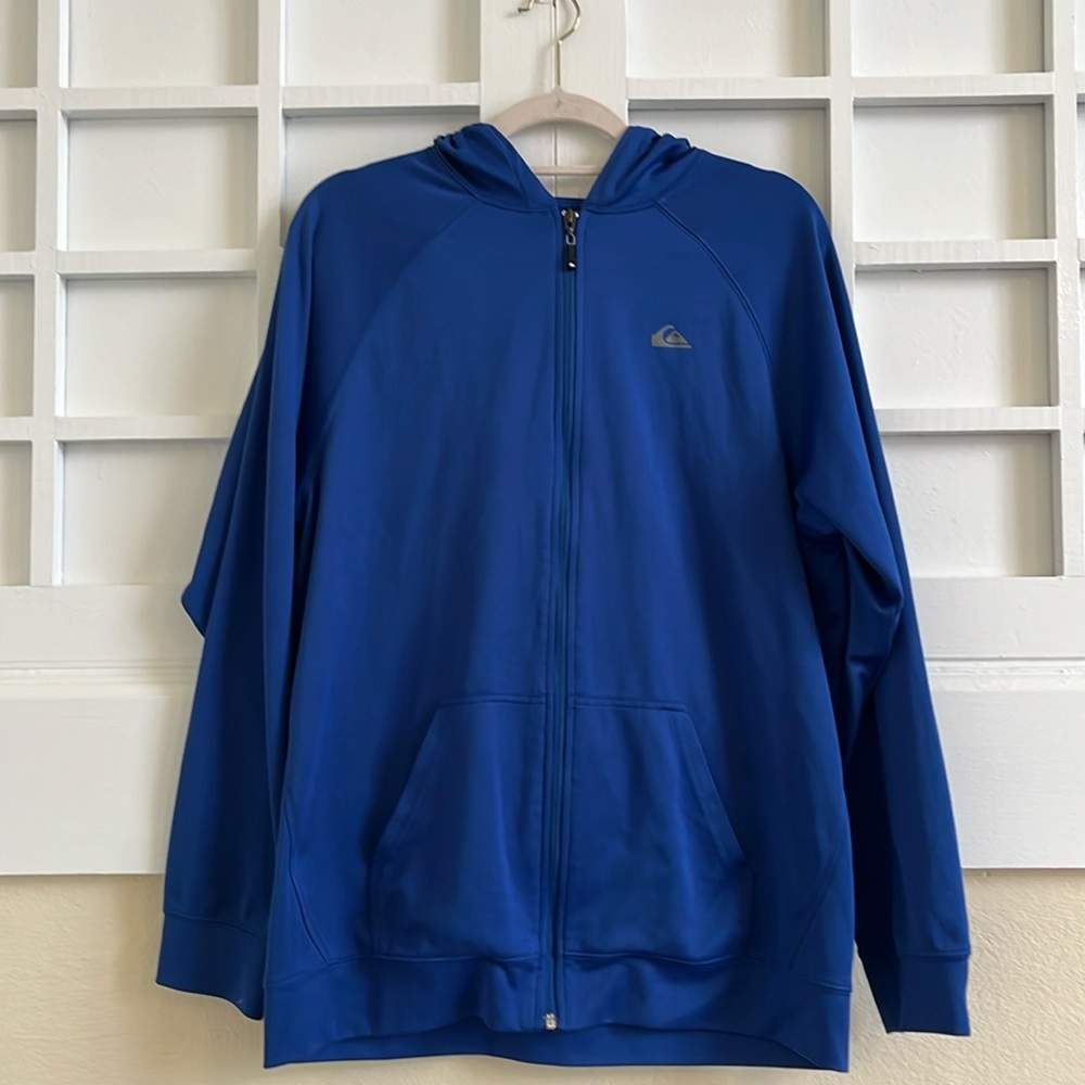 Quiksilver blue men’s zip up
